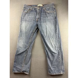 Levis 559 Jeans Men's‎ 34x29 Blue Relaxed Straight Fit Light Whiskers VTG Y2K
